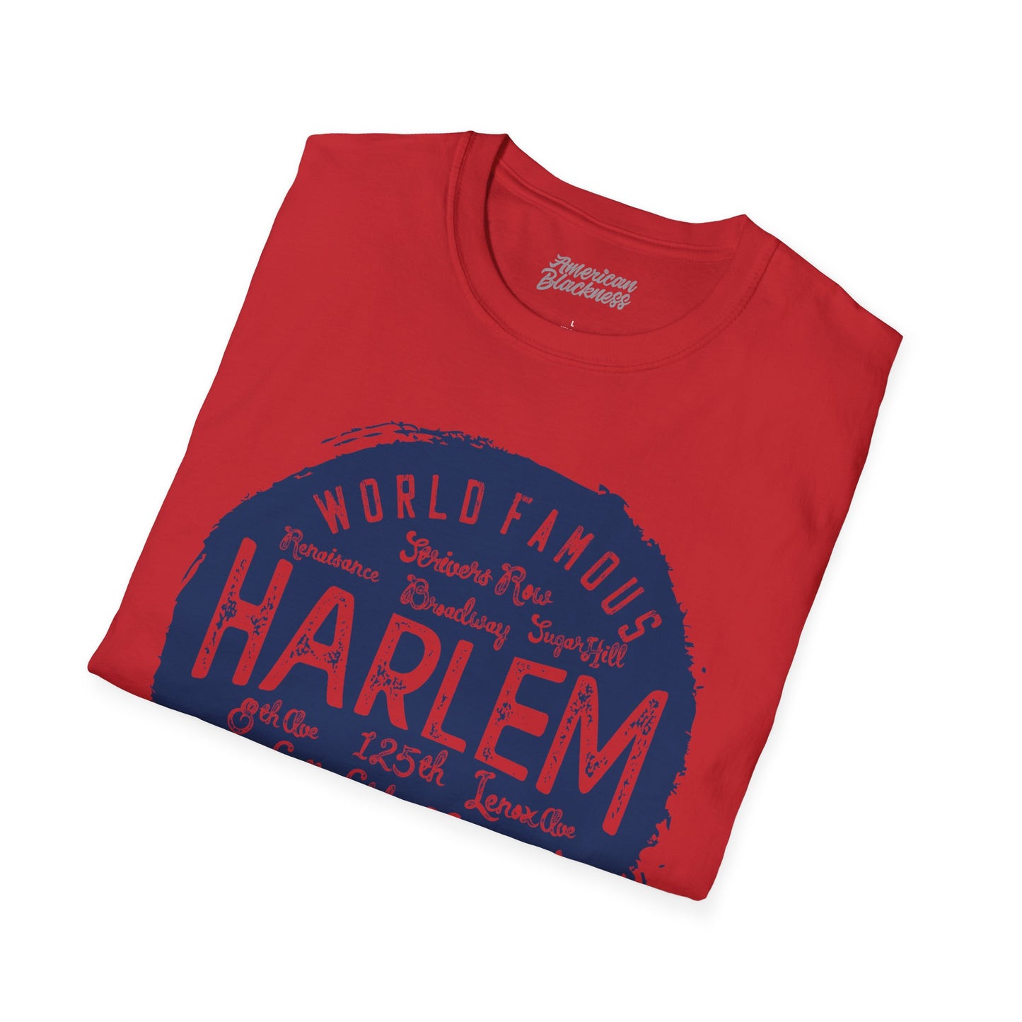 Harlem New York City Vintage Stamp T-Shirt