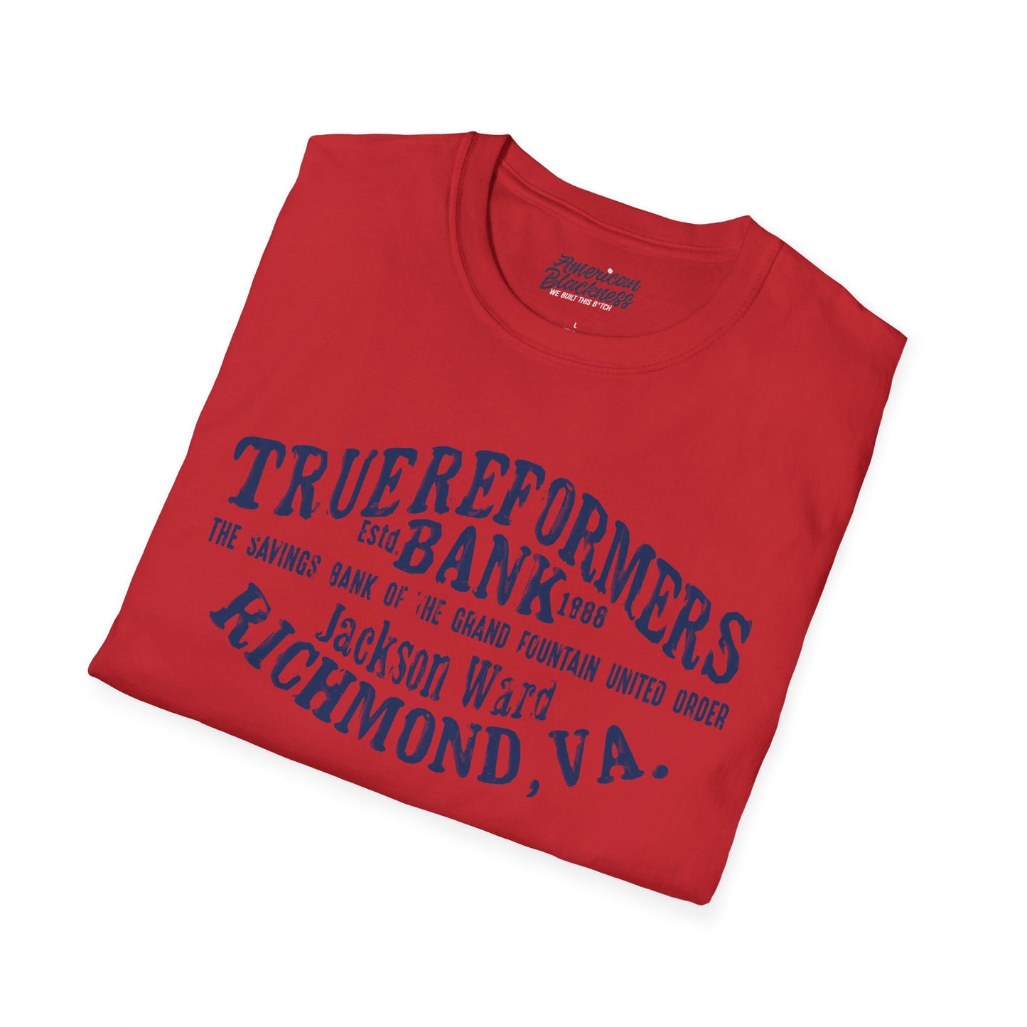 Richmond VA True Reformers Bank Vintage-Style T-Shirt