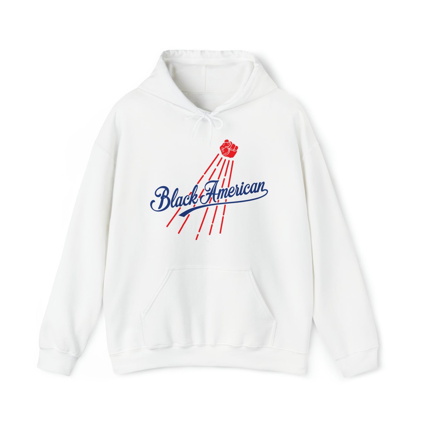 Black American Dodgers Hooded Sweatshirt