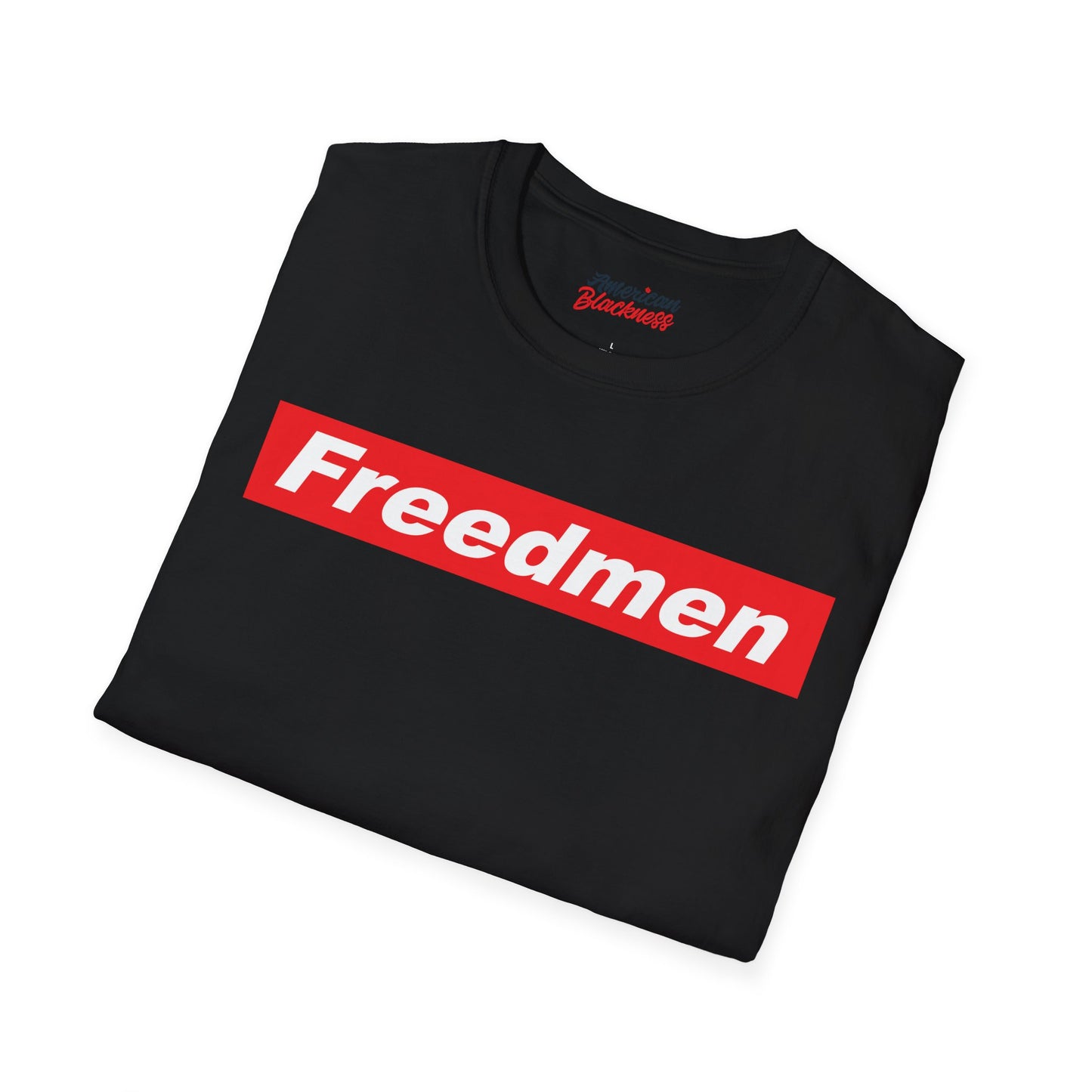 Freedmen Graphic T-Shirt — Bold Red Logo Tee
