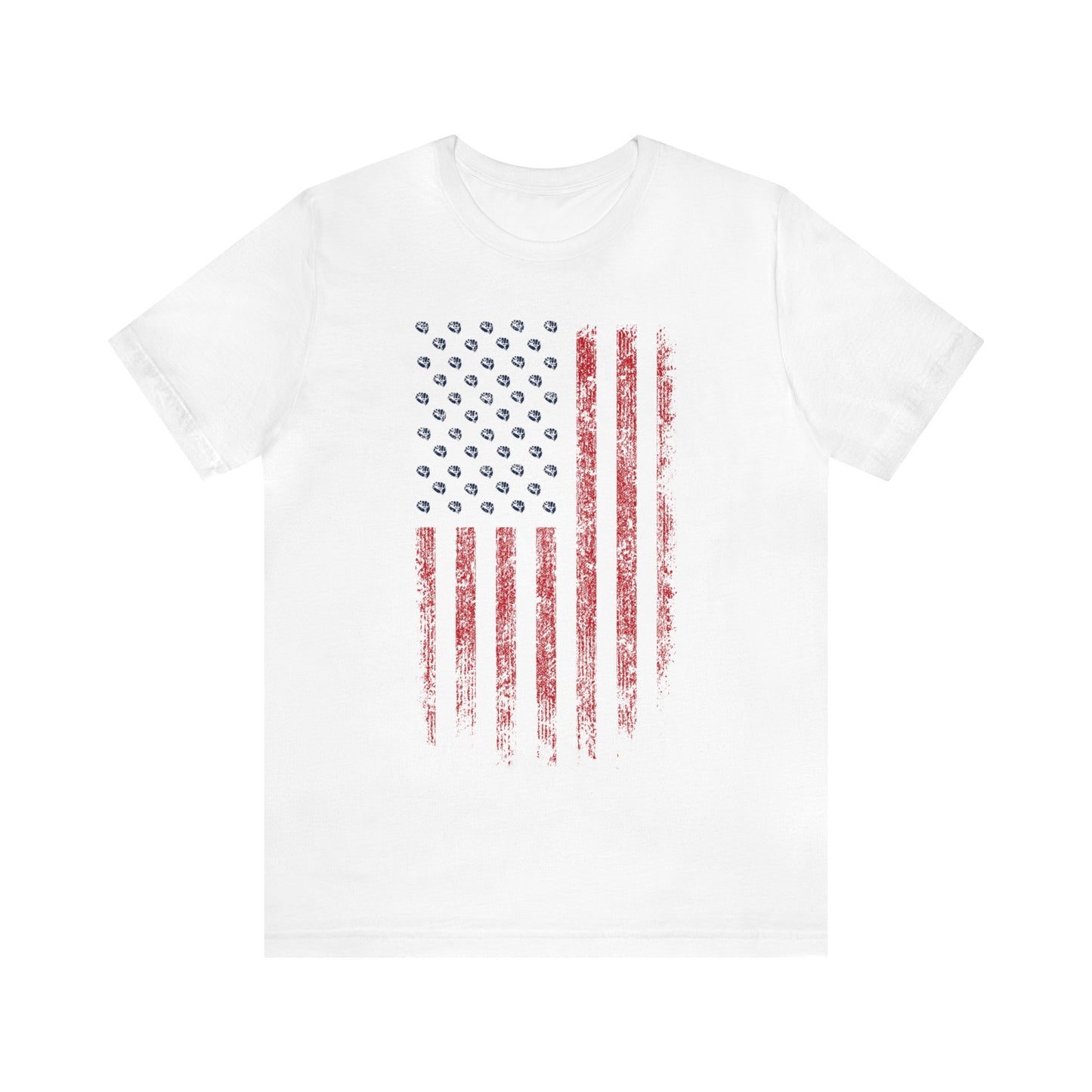 Black American Flag Tee