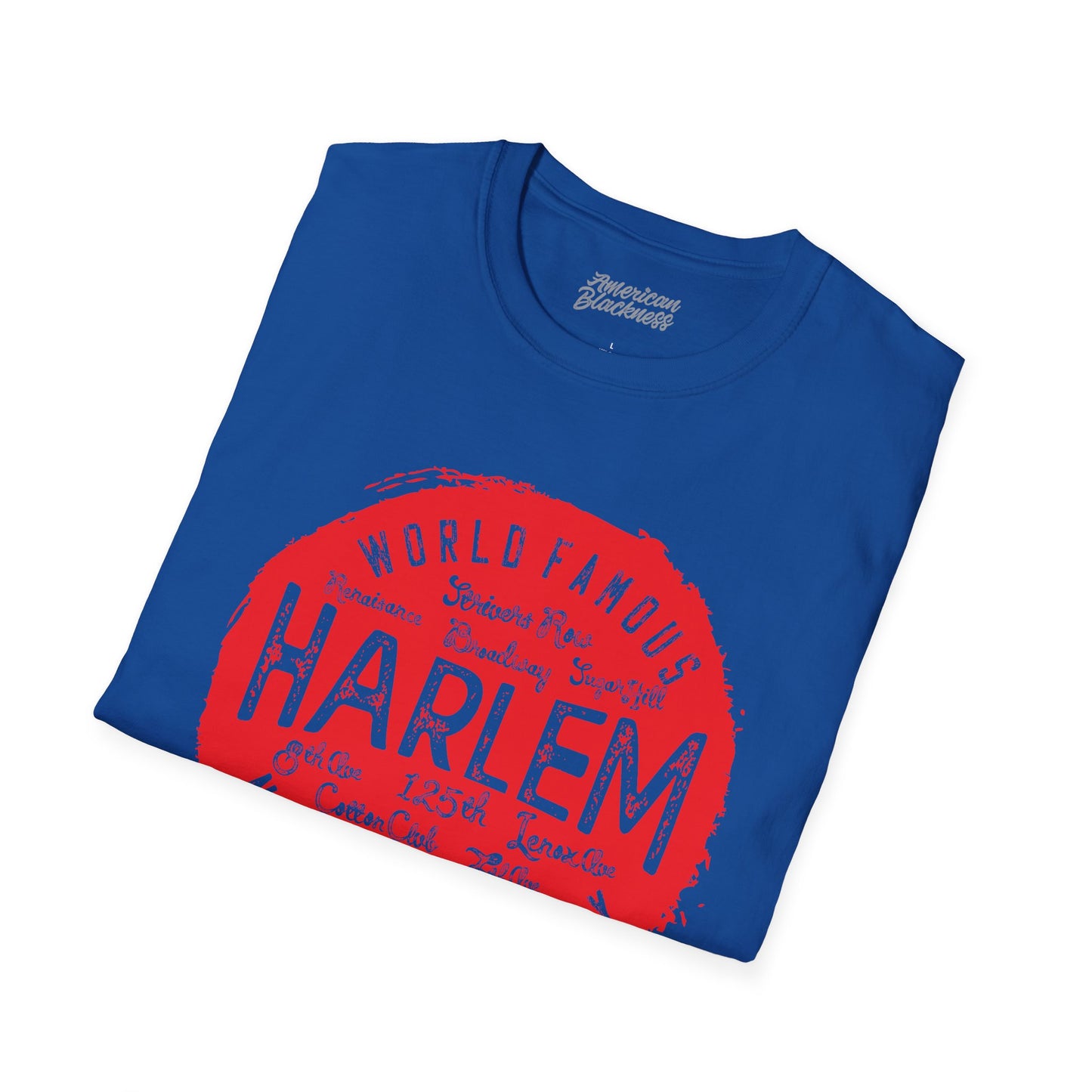 Harlem New York City Vintage Stamp T-Shirt