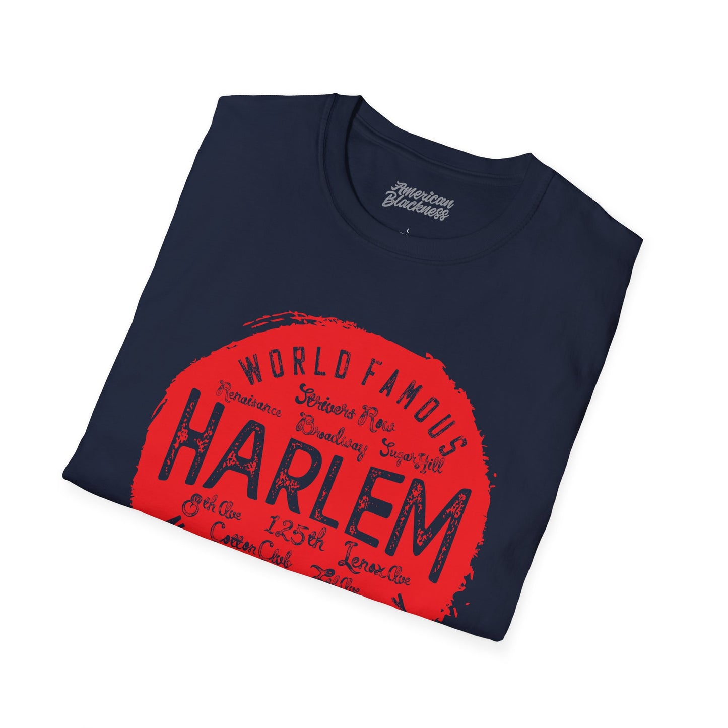 Harlem New York City Vintage Stamp T-Shirt