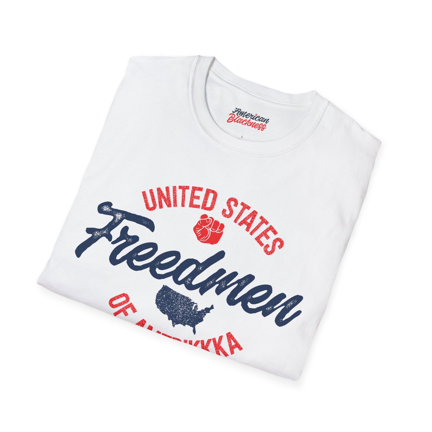 T-Shirt — "United States Freedmen of Amerikkka" Patriotic Vintage Graphic Tee