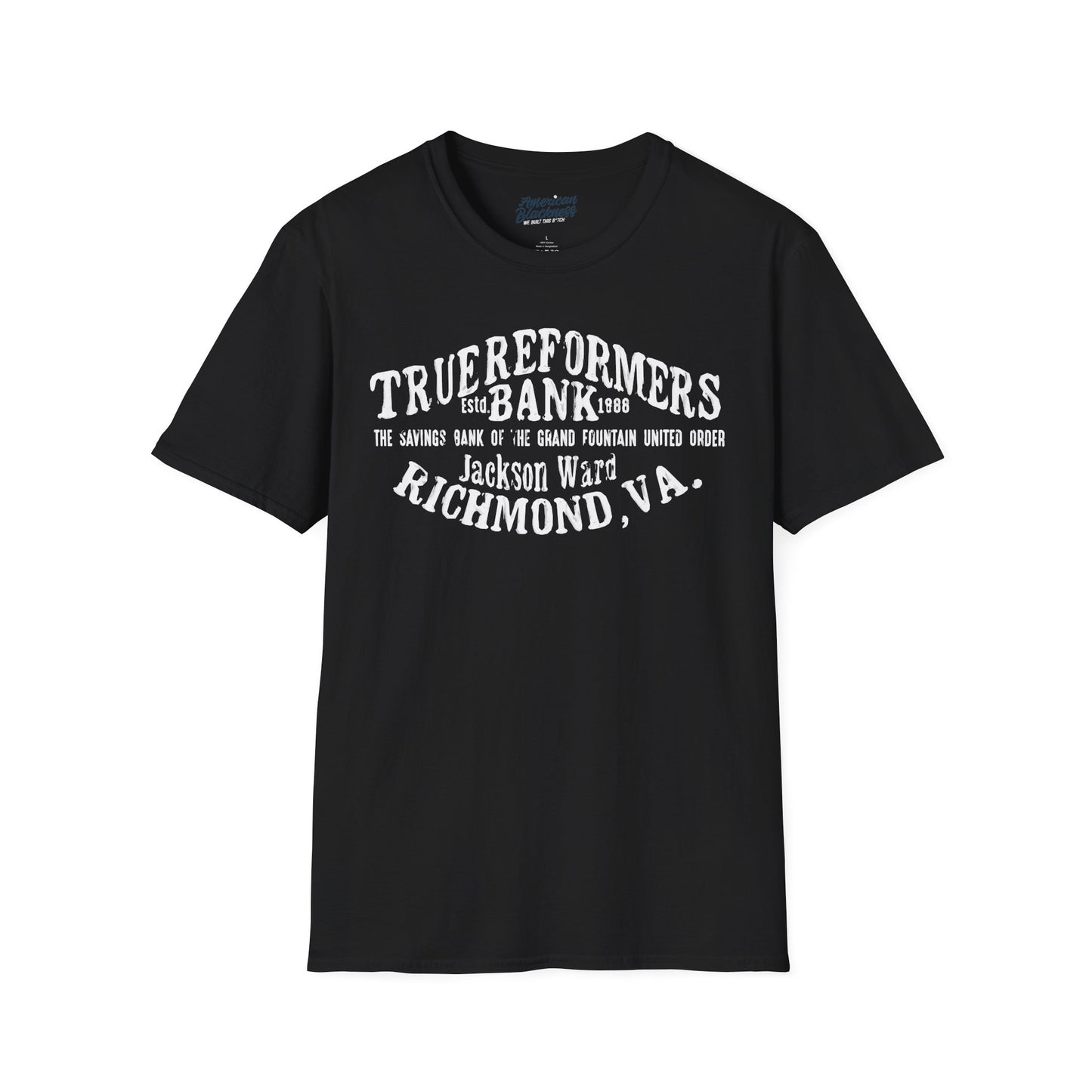 Richmond VA True Reformers Bank Vintage-Style T-Shirt