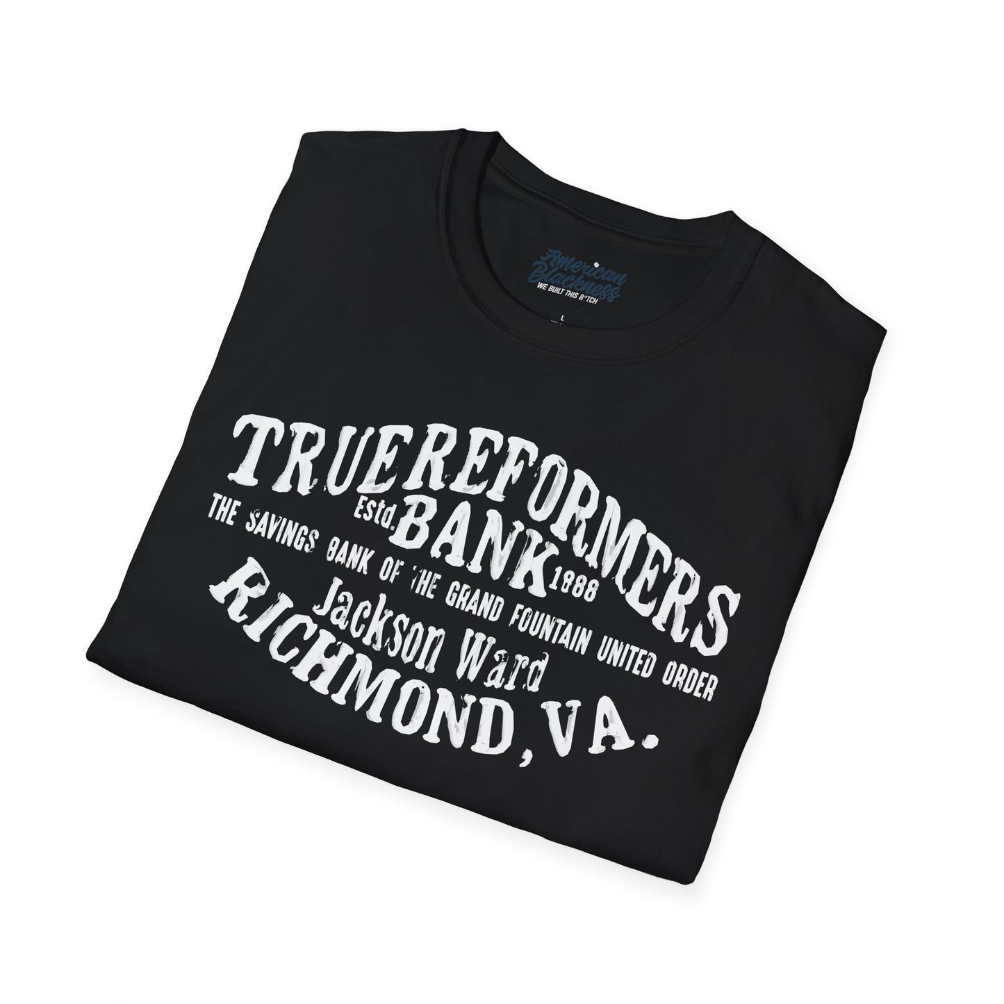 Richmond VA True Reformers Bank Vintage-Style T-Shirt