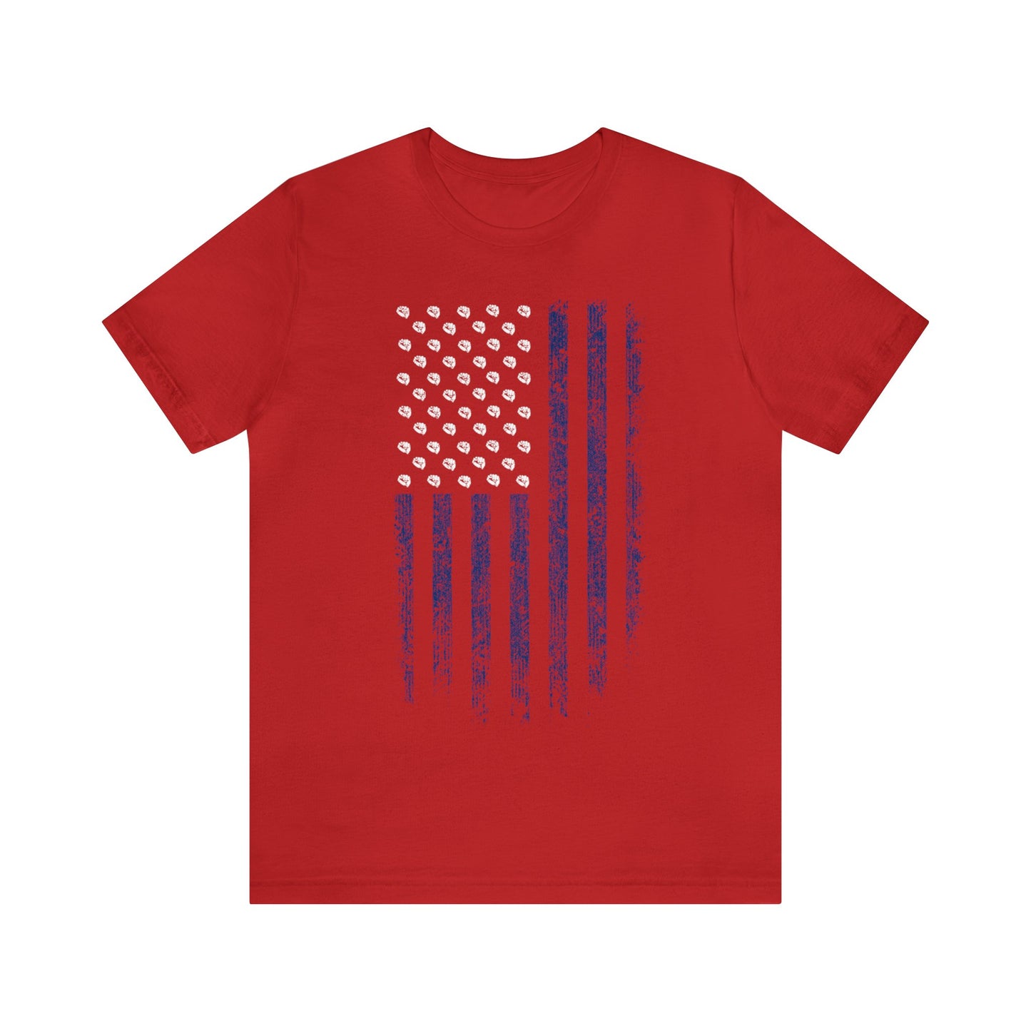 Black American Flag Tee