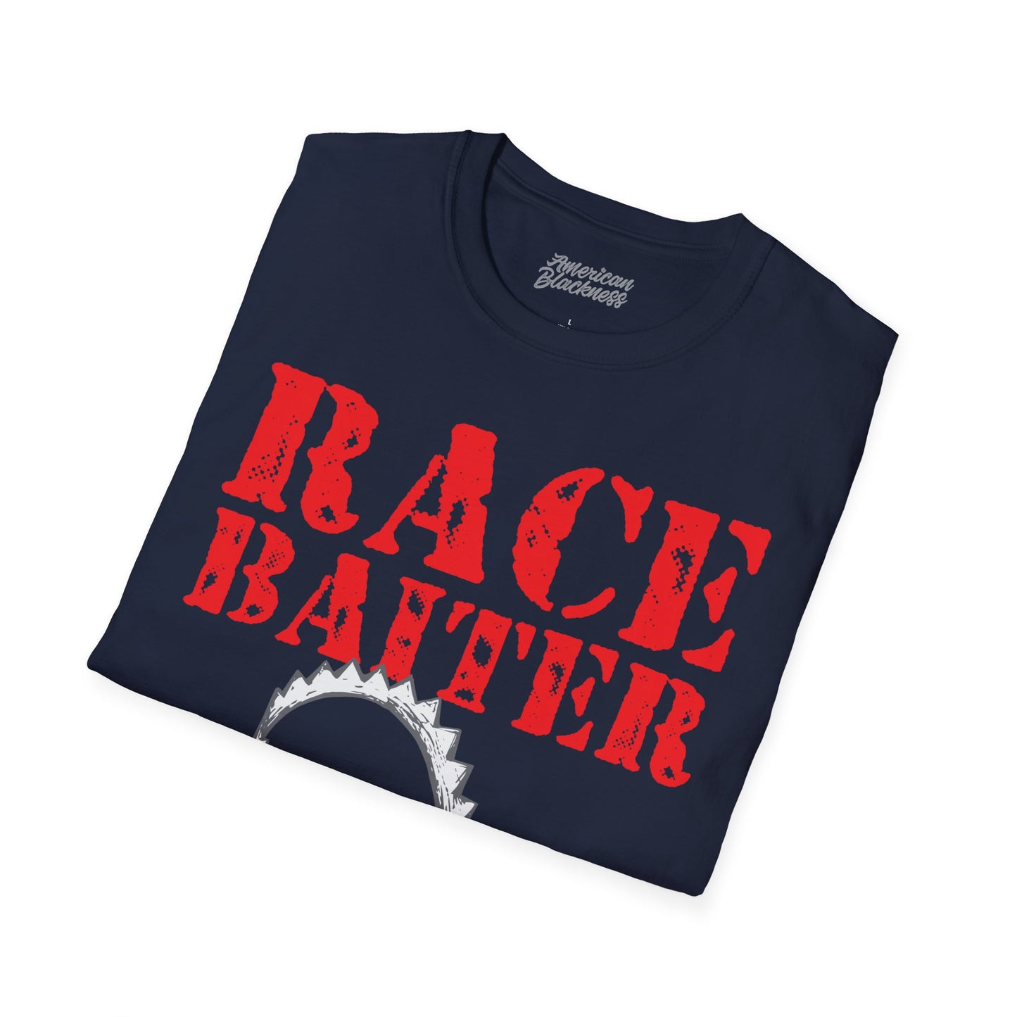 Race Baiter T-Shirt — Bold Graphic Trap Design, Political Satire Tee