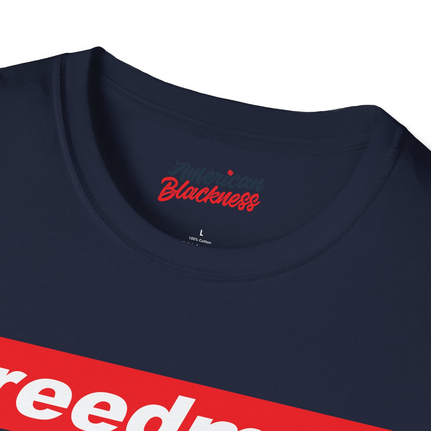 Freedmen Graphic T-Shirt — Bold Red Logo Tee