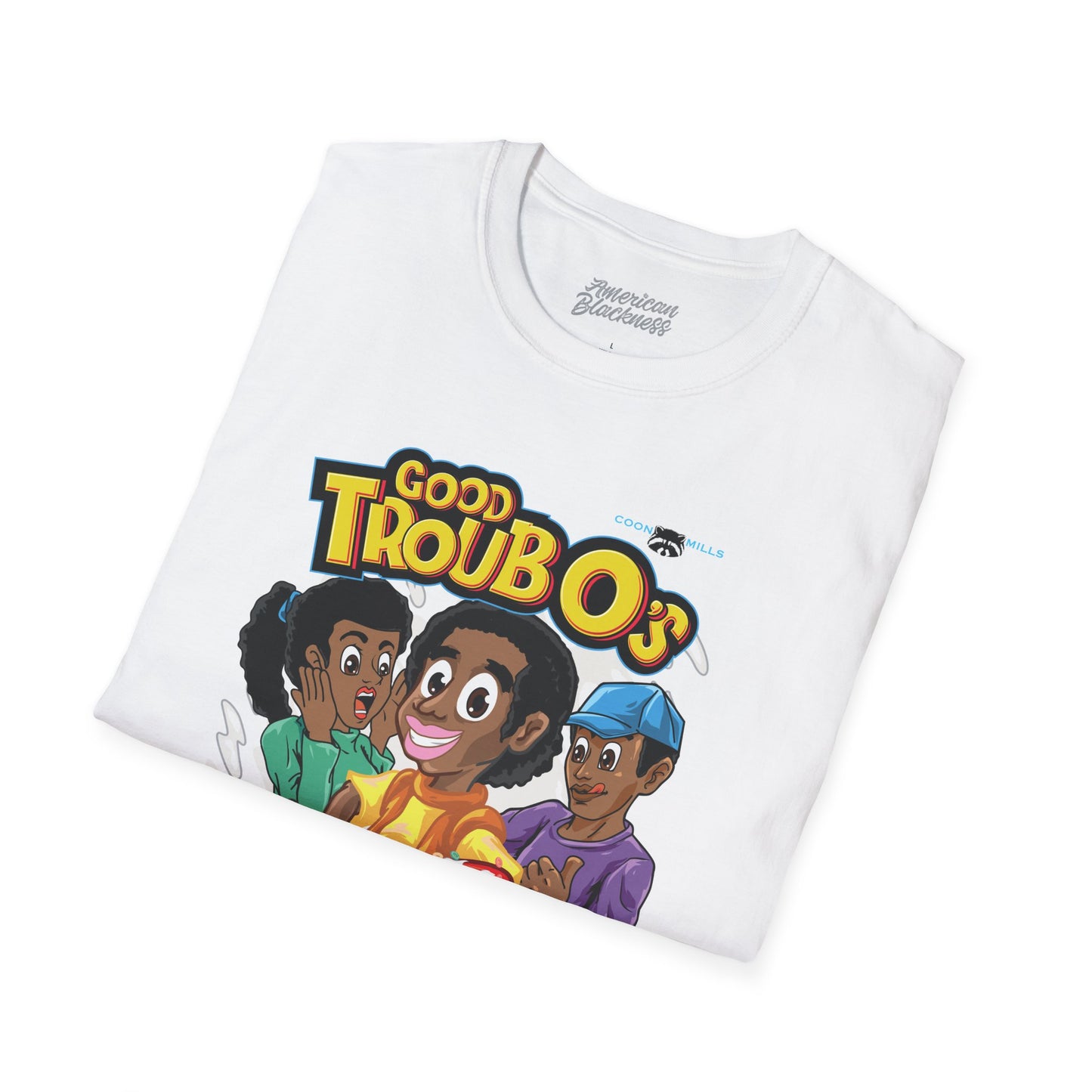 Good Troubo's Cereal T-Shirt — Retro Cartoon Breakfast Graphic Tee