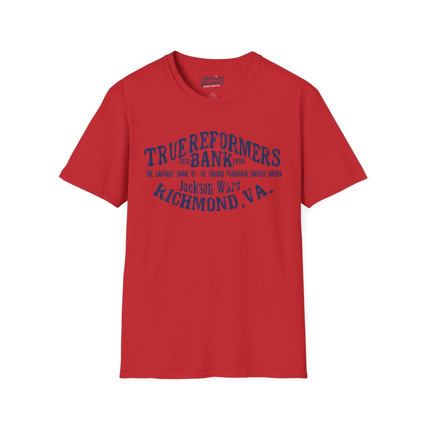 Richmond VA True Reformers Bank Vintage-Style T-Shirt