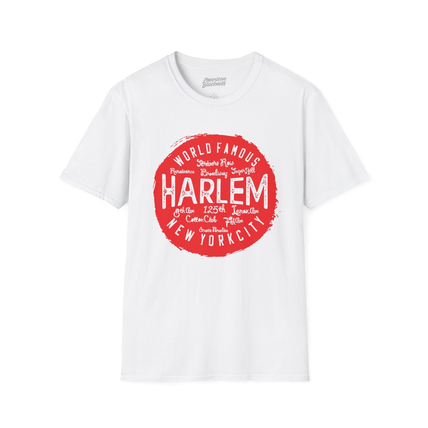 Harlem New York City Vintage Stamp T-Shirt