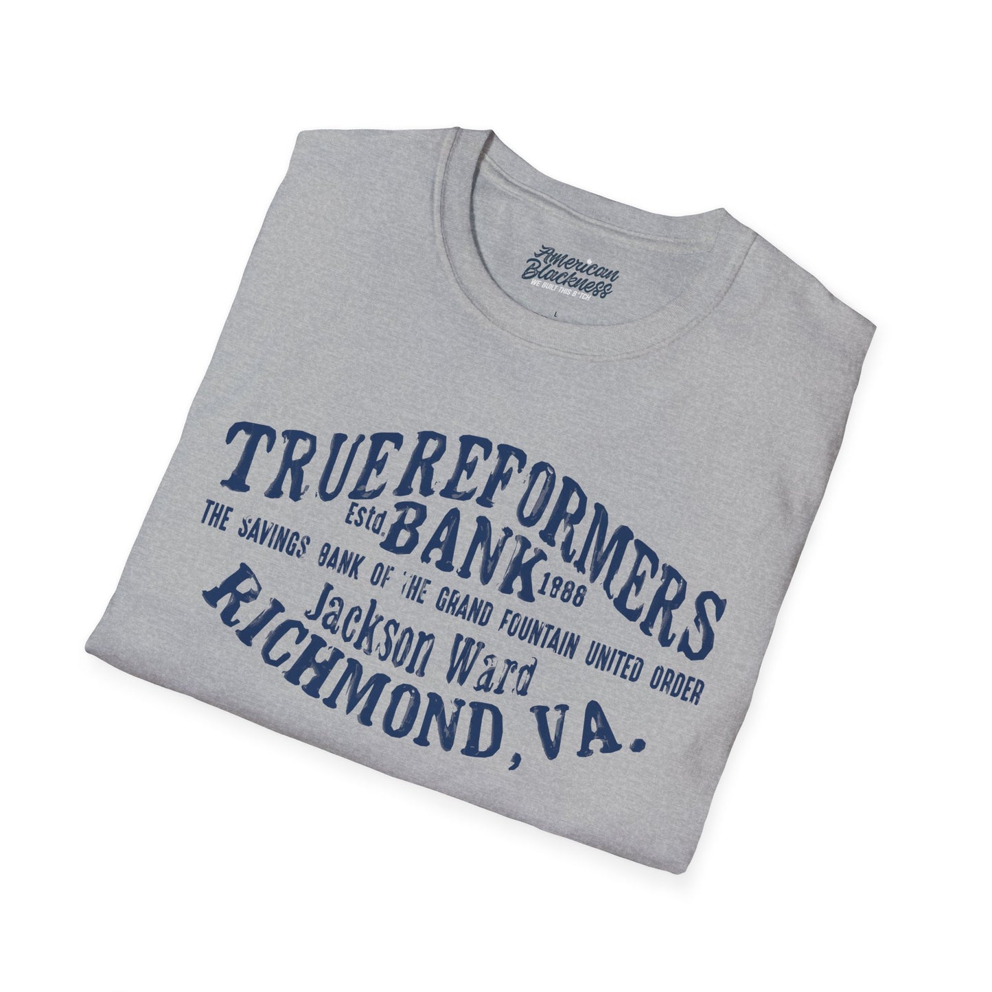 Richmond VA True Reformers Bank Vintage-Style T-Shirt