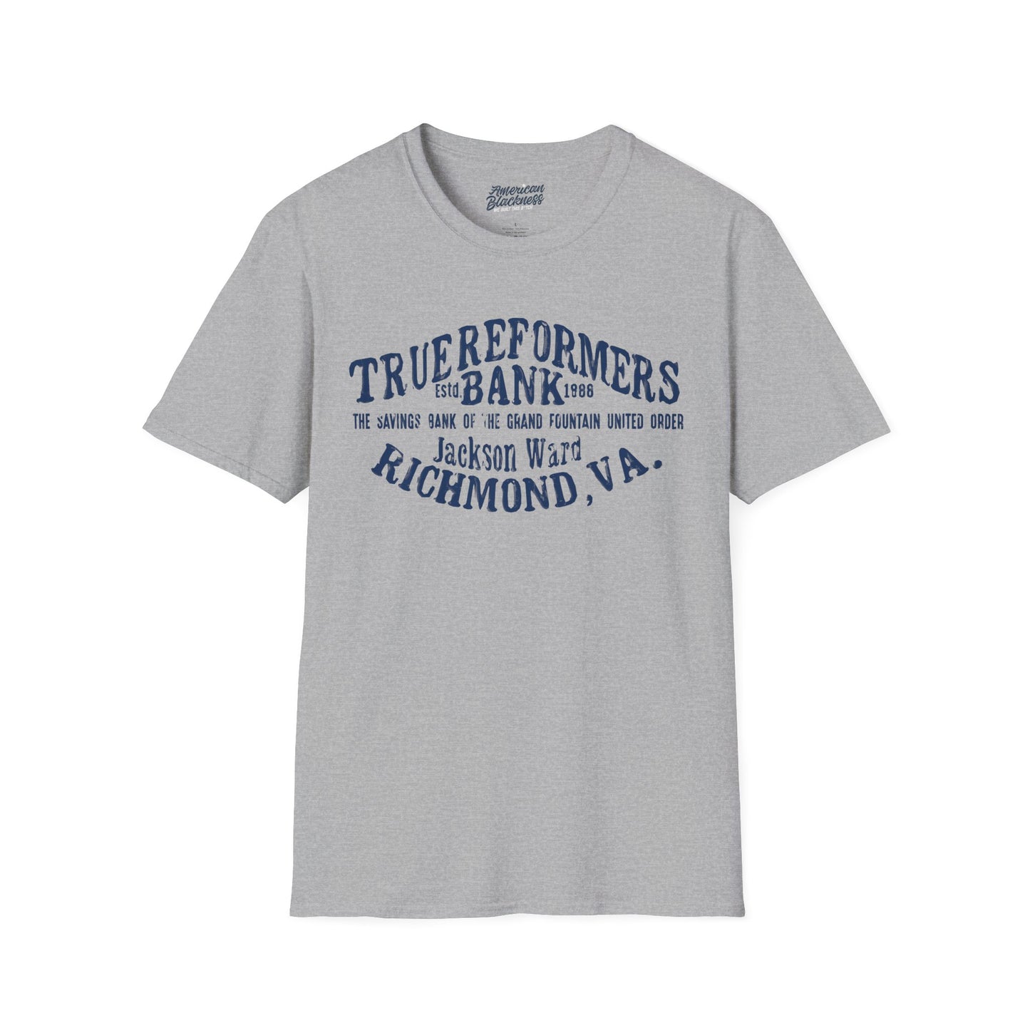 Richmond VA True Reformers Bank Vintage-Style T-Shirt