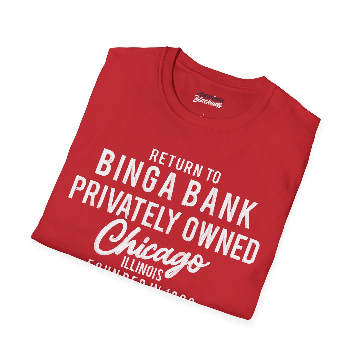 Chicago 'Return to Binga Bank' Graphic T-Shirt