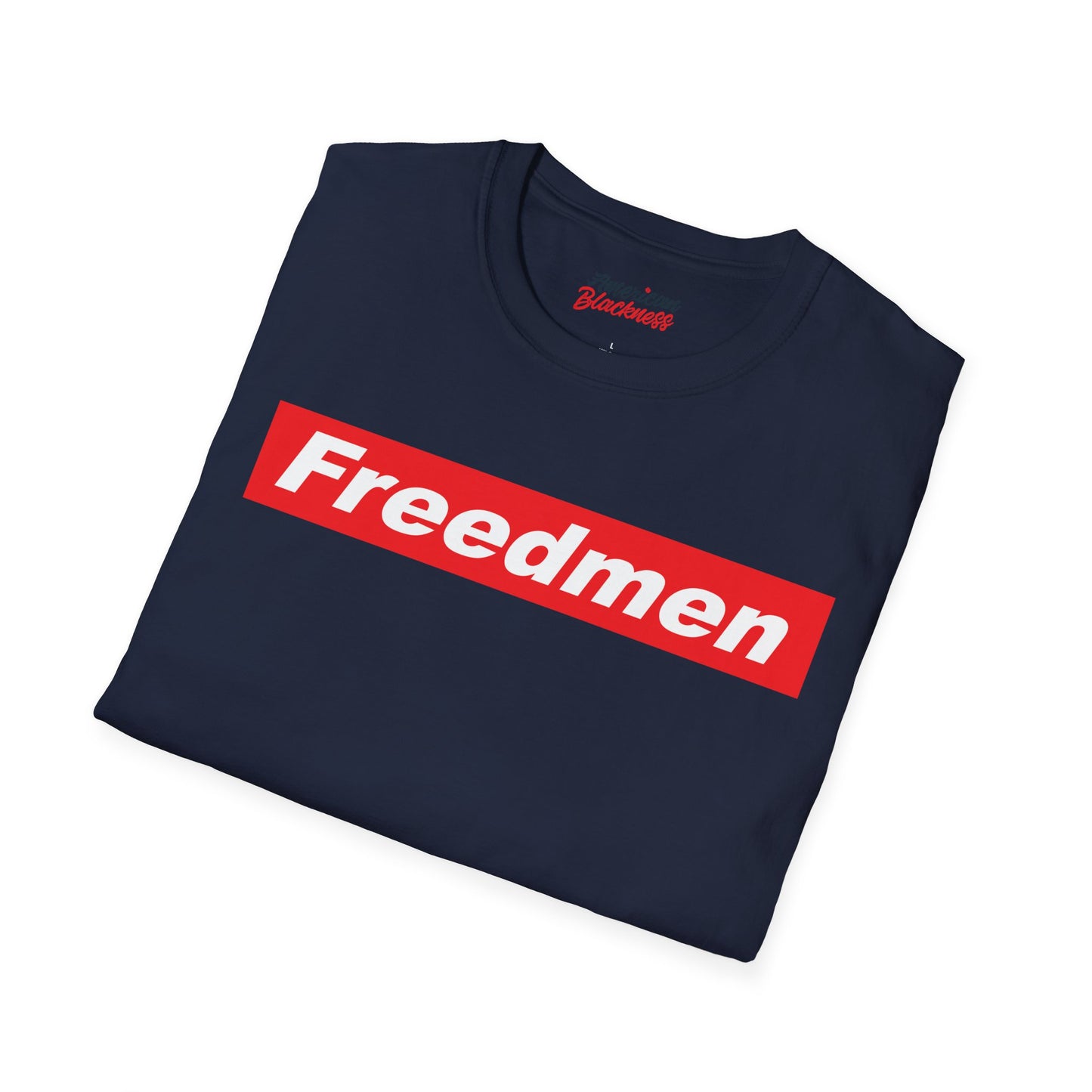 Freedmen Graphic T-Shirt — Bold Red Logo Tee