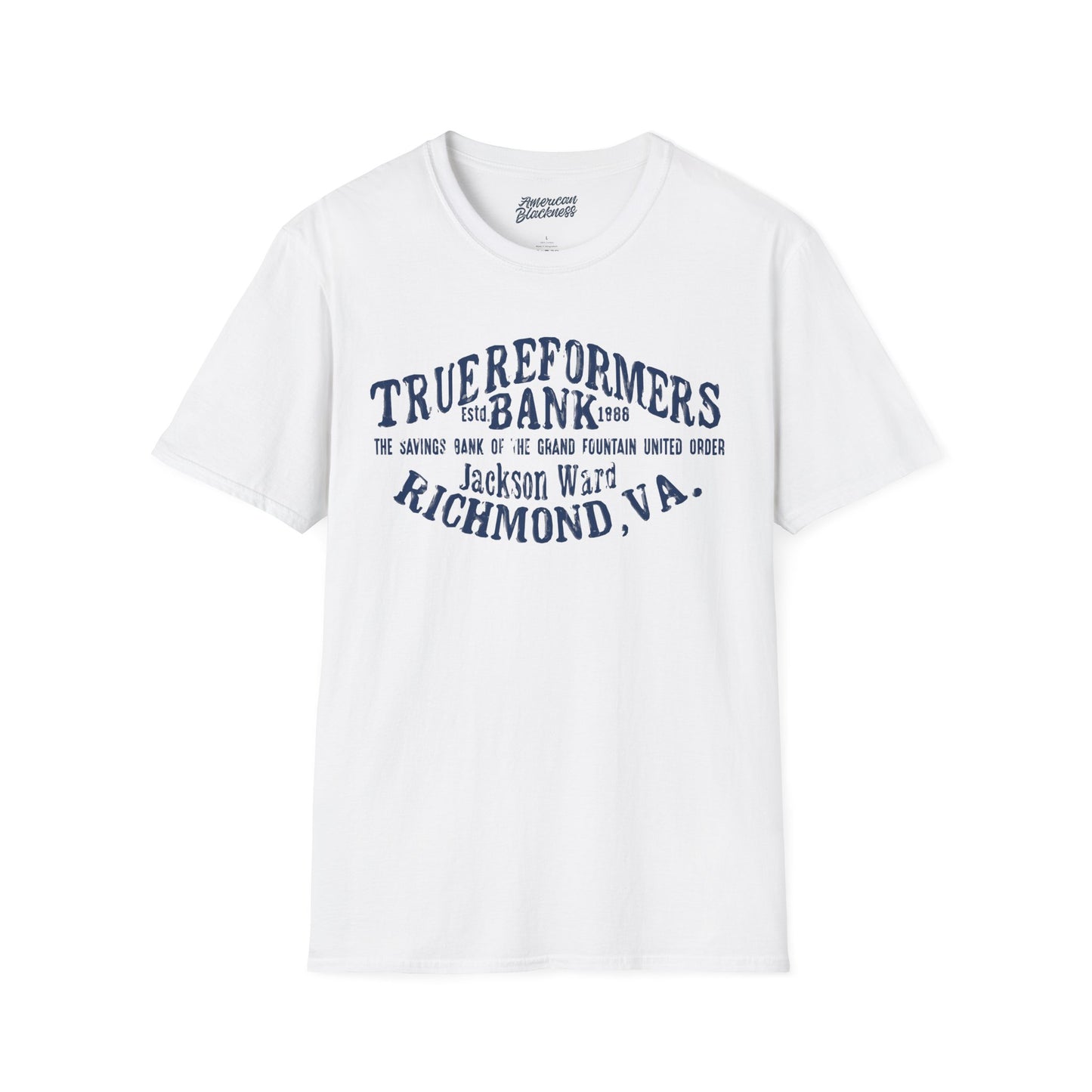 Richmond VA True Reformers Bank Vintage-Style T-Shirt