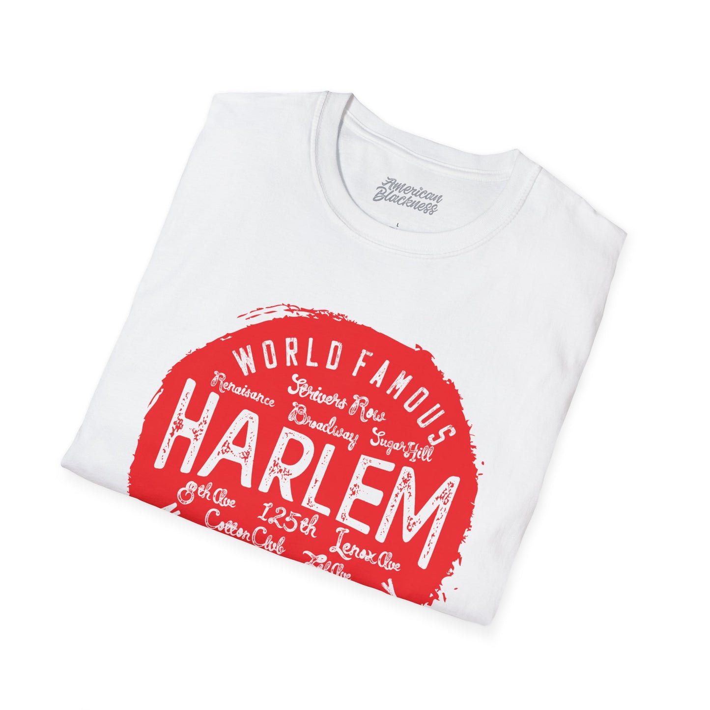 Harlem New York City Vintage Stamp T-Shirt