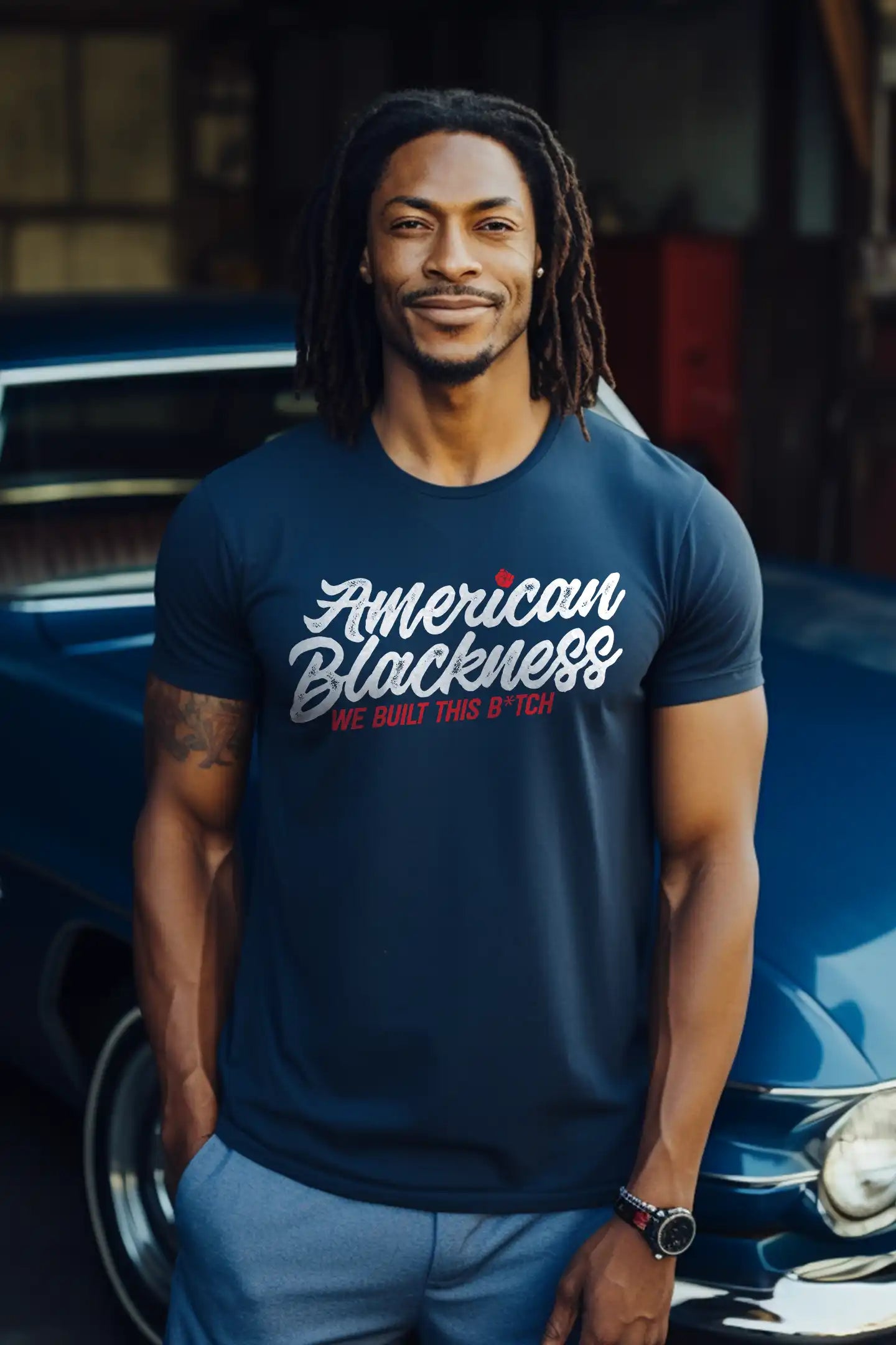 American Blackness™ Signature Tee. Wear It with PRIDE!