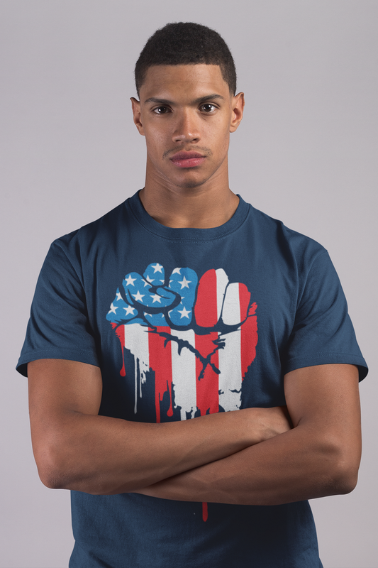 The Black American Revolutionary Fist Tee