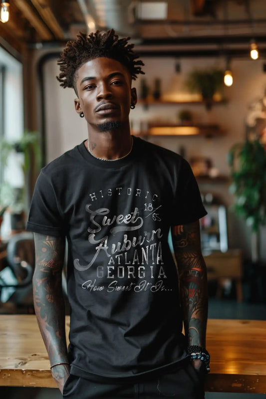 Sweet Auburn Atlanta Georgia T-Shirt — Vintage Historic Neighborhood Tee
